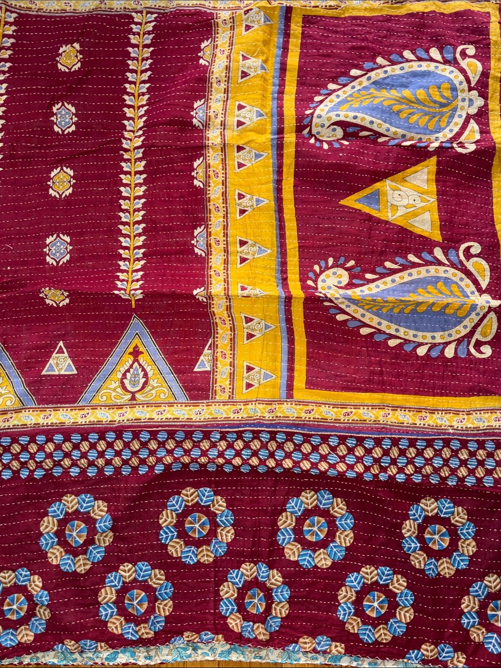 Kantha Throw #3 100% Cotton